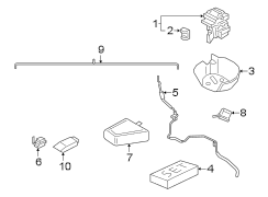 2022 Porsche Pressure ACCUMULATOR. Suspension Self - - 958616203F ...