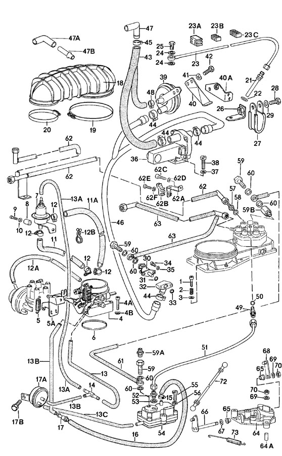 1979 Porsche 911 fuel line - 93011051400 | Porsche Atlanta Perimeter