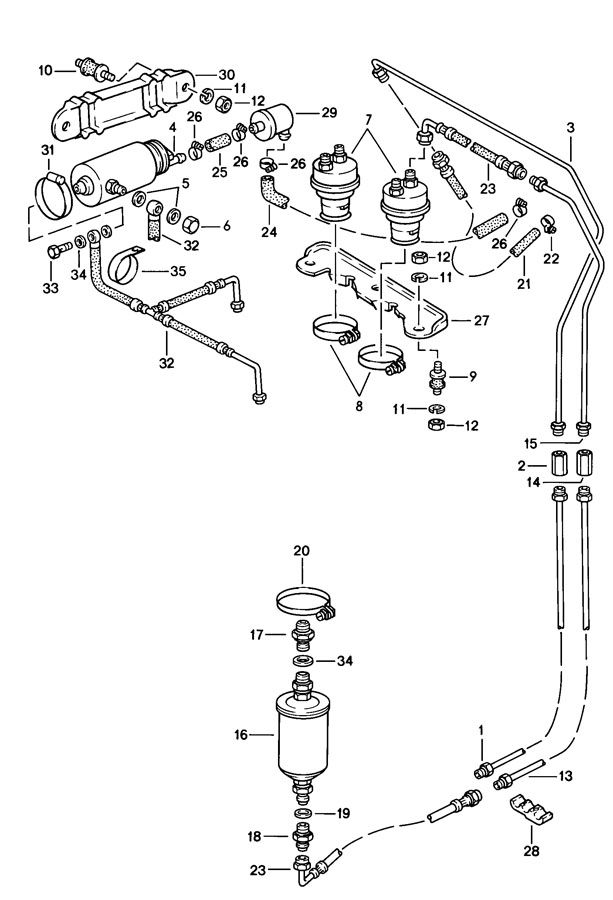 Porsche 924 Fuel Accumulator - 477209083 | Porsche Atlanta Perimeter ...