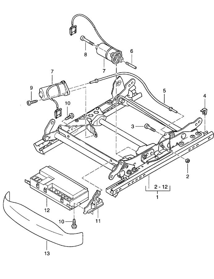 Porsche 911 Seat Motor - 99662433200 | Porsche Atlanta Perimeter ...