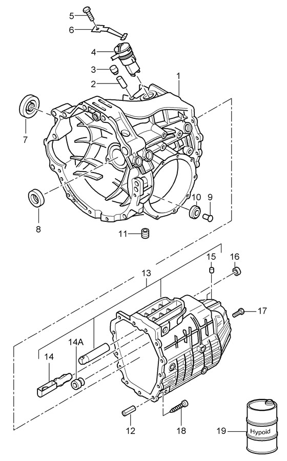 00004330500 - Porsche Transmission OIL MANUAL TR. Letter ...