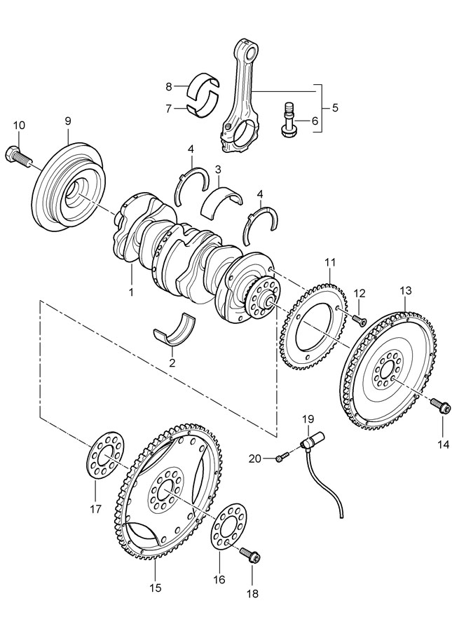 porsche Cayenne Upper round head screw - N10335206 | Porsche Atlanta ...