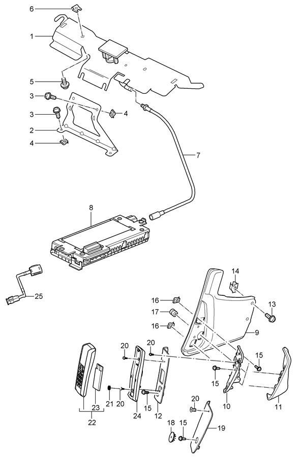 2010 Porsche 911 Battery. Included with: Cellular phone, Receiver ...