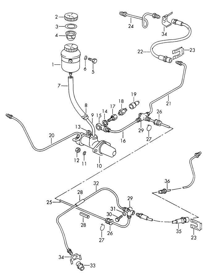 Porsche 912 Brake line - 90135562200 | Porsche Atlanta Perimeter